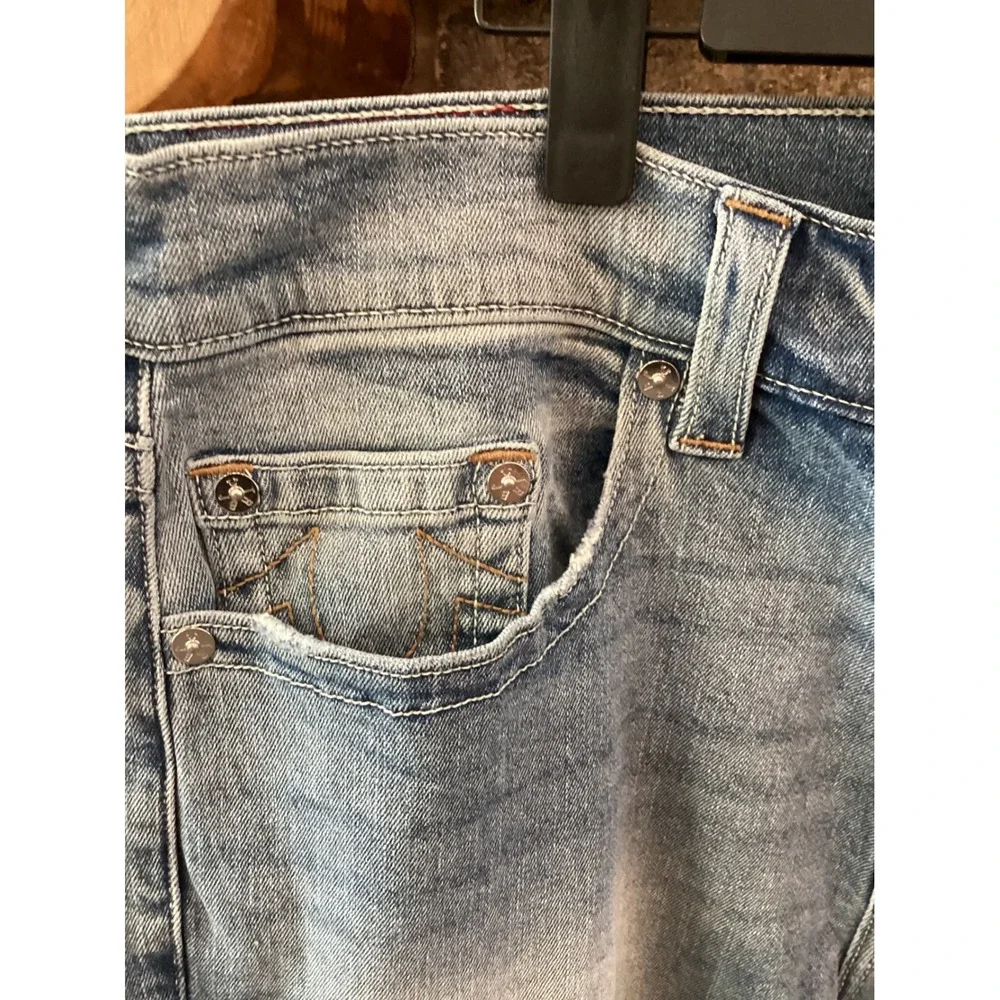 True Religion Geno Relaxed Slim Jeans Brilliant Medium‎ Wash Mens 36x32 NF NWT